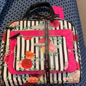 Betsey Johnson travel bags 3 piece set